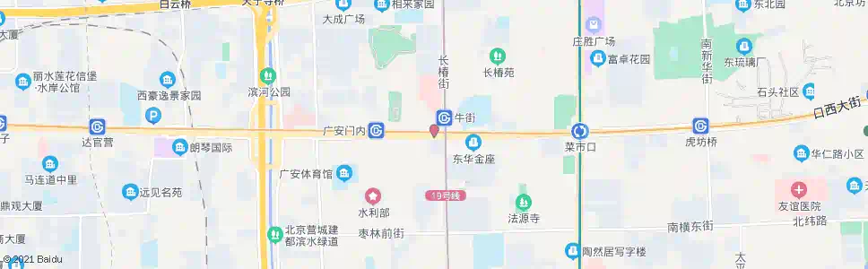 北京牛街路口西_公交站地图_北京公交_妙搜公交查询2025