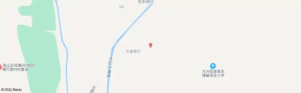 北京北章客_公交站地图_北京公交_妙搜公交查询2025