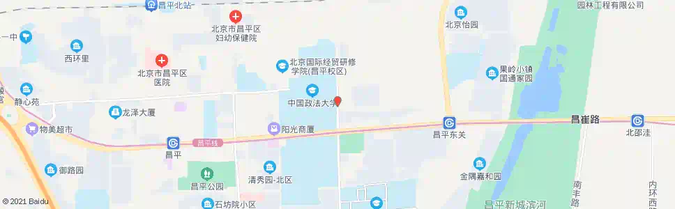 北京松园小区西门_公交站地图_北京公交_妙搜公交查询2025
