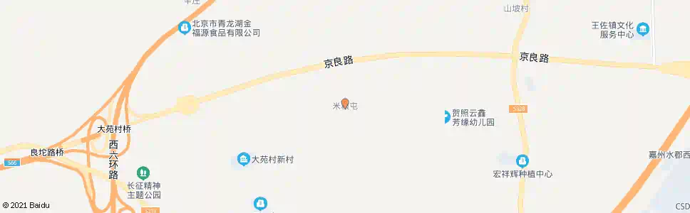 北京米粮屯_公交站地图_北京公交_妙搜公交查询2025
