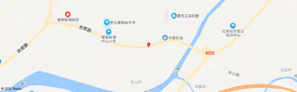 北京羊山(京密路)_公交站地图_北京公交_妙搜公交查询2025