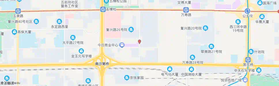 北京西翠路口北_公交站地图_北京公交_妙搜公交查询2025