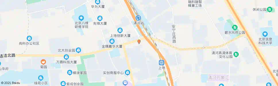 北京上地智选假日酒店_公交站地图_北京公交_妙搜公交查询2025