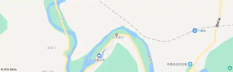 北京前头港村_公交站地图_北京公交_妙搜公交查询2025