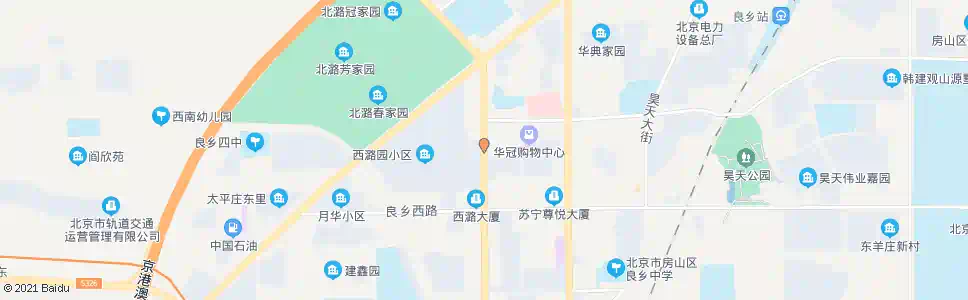 北京西潞园_公交站地图_北京公交_妙搜公交查询2025