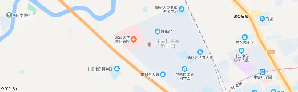 北京生命园路北站_公交站地图_北京公交_妙搜公交查询2025