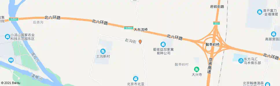 北京酸枣岭路口_公交站地图_北京公交_妙搜公交查询2025