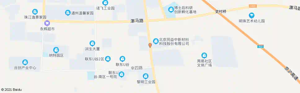 北京古庄_公交站地图_北京公交_妙搜公交查询2025