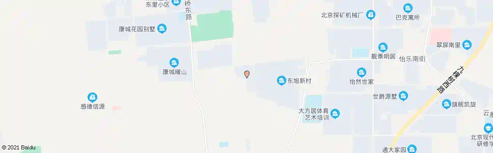 北京东旭花园小区_公交站地图_北京公交_妙搜公交查询2025