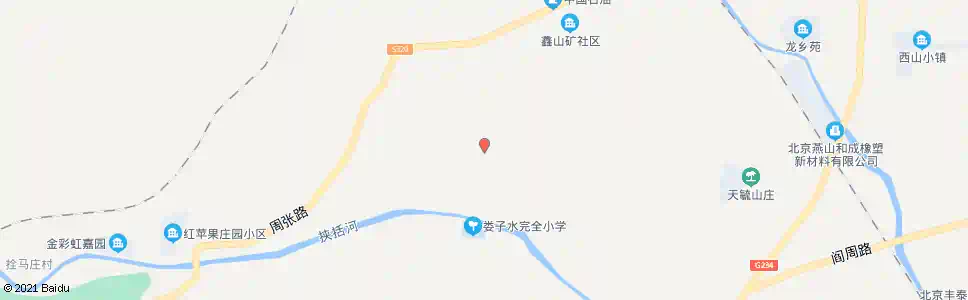 北京娄子水村口_公交站地图_北京公交_妙搜公交查询2025