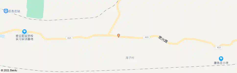 北京延寿镇海子村_公交站地图_北京公交_妙搜公交查询2025