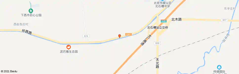 北京南石槽_公交站地图_北京公交_妙搜公交查询2025