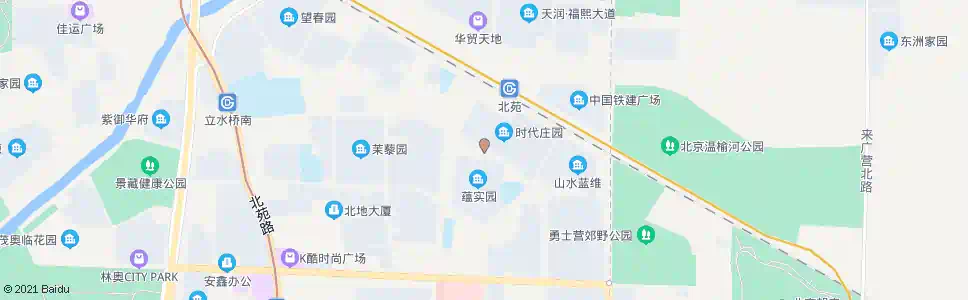 北京时代庄园_公交站地图_北京公交_妙搜公交查询2025