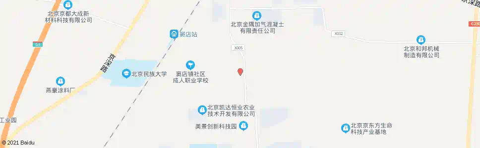 北京小高舍_公交站地图_北京公交_妙搜公交查询2025