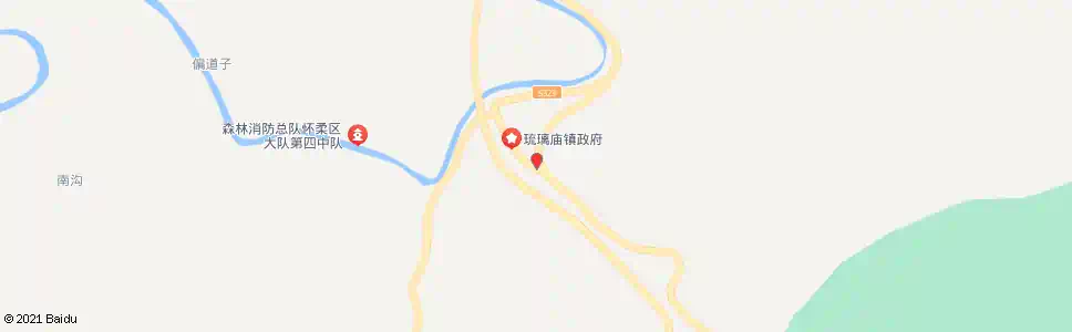 北京琉璃庙_公交站地图_北京公交_妙搜公交查询2025