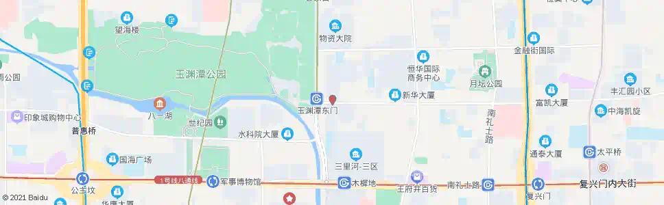 北京西城三里河_公交站地图_北京公交_妙搜公交查询2025