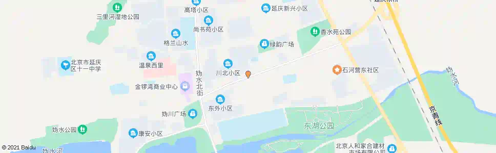 北京川北小区南门_公交站地图_北京公交_妙搜公交查询2025