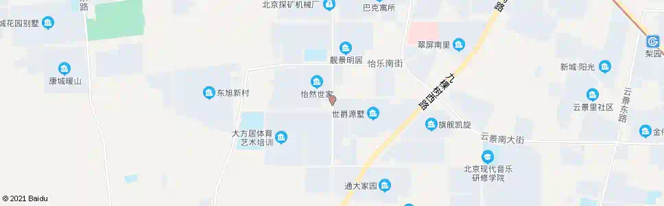 北京半壁店新村_公交站地图_北京公交_妙搜公交查询2025