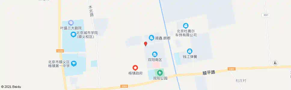 北京阳州鑫园_公交站地图_北京公交_妙搜公交查询2025