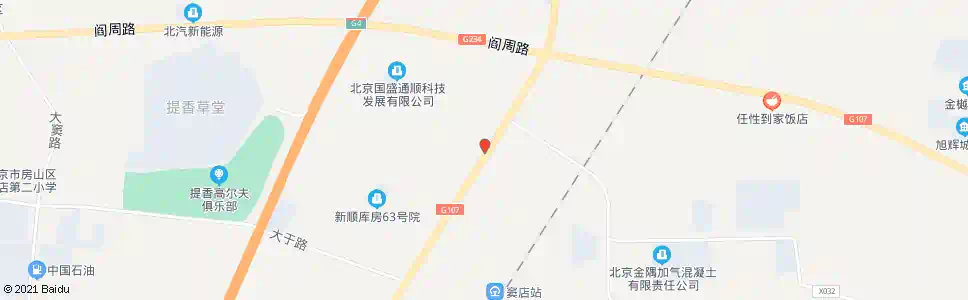北京小十三里_公交站地图_北京公交_妙搜公交查询2025