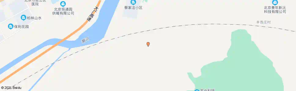 北京蔡家洼广场_公交站地图_北京公交_妙搜公交查询2025