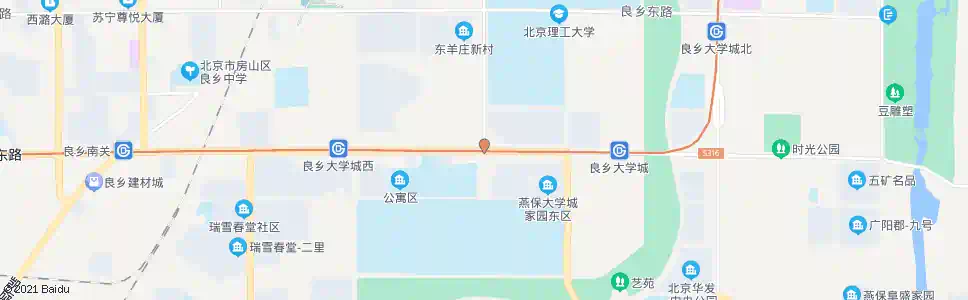 北京阳光南大街_公交站地图_北京公交_妙搜公交查询2025