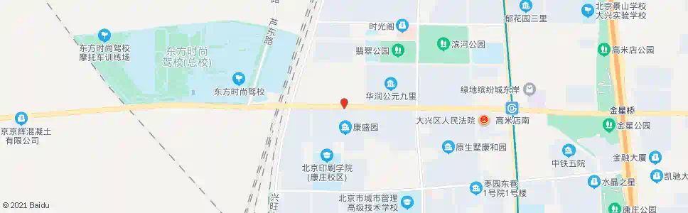 北京康盛园小区北_公交站地图_北京公交_妙搜公交查询2025
