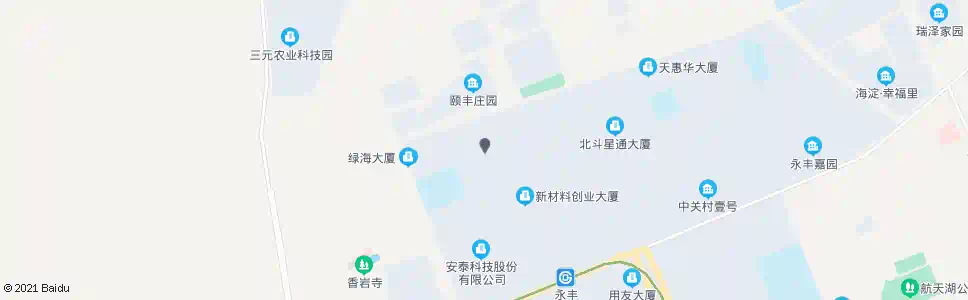 北京永翔北路_公交站地图_北京公交_妙搜公交查询2025