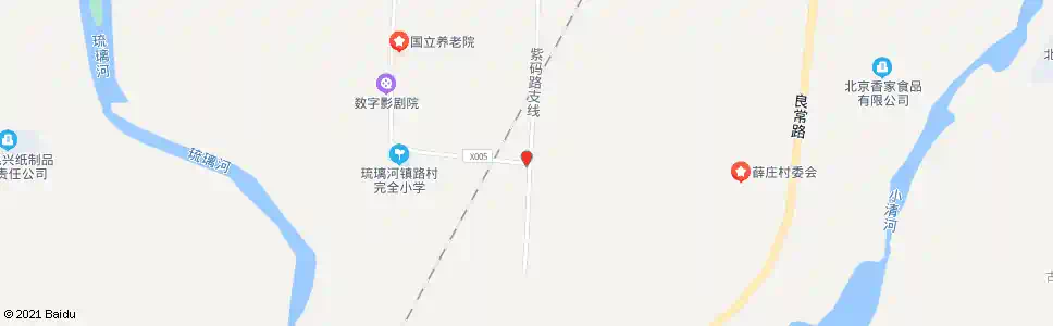 北京南白路口_公交站地图_北京公交_妙搜公交查询2025