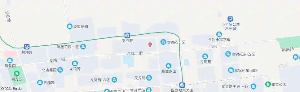 北京龙锦苑二区_公交站地图_北京公交_妙搜公交查询2025