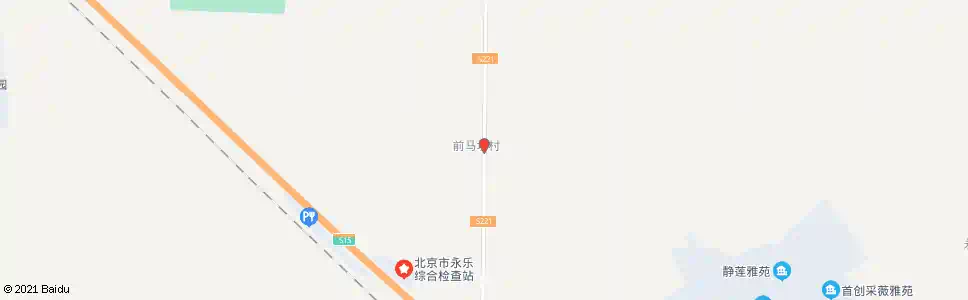北京前马坊村_公交站地图_北京公交_妙搜公交查询2025