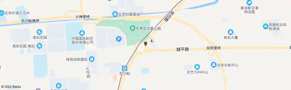 北京枯柳树环岛_公交站地图_北京公交_妙搜公交查询2025