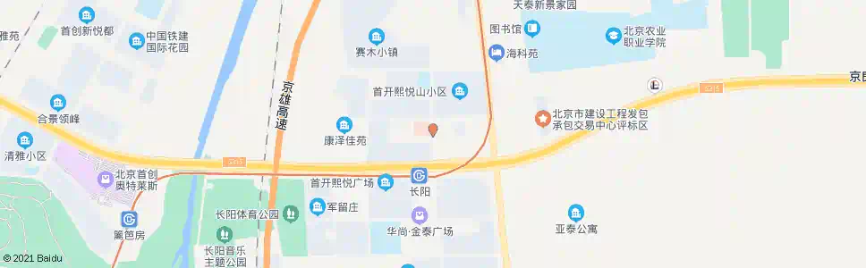 北京长政北街南口_公交站地图_北京公交_妙搜公交查询2025