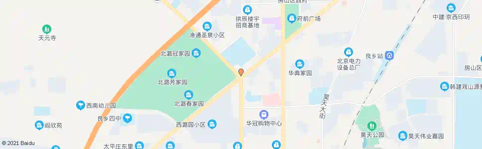 北京良坨路口_公交站地图_北京公交_妙搜公交查询2025