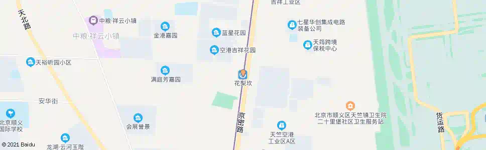 北京地铁花梨坎站_公交站地图_北京公交_妙搜公交查询2025