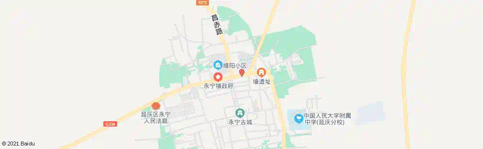 北京永宁_公交站地图_北京公交_妙搜公交查询2025