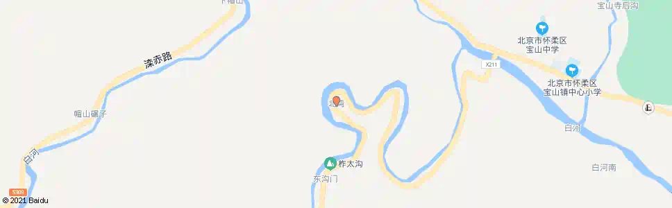 北京北湾(X211)_公交站地图_北京公交_妙搜公交查询2025