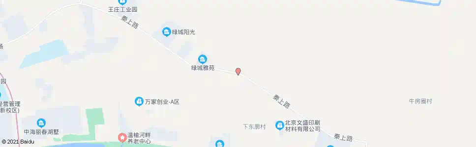 北京上东廓_公交站地图_北京公交_妙搜公交查询2025