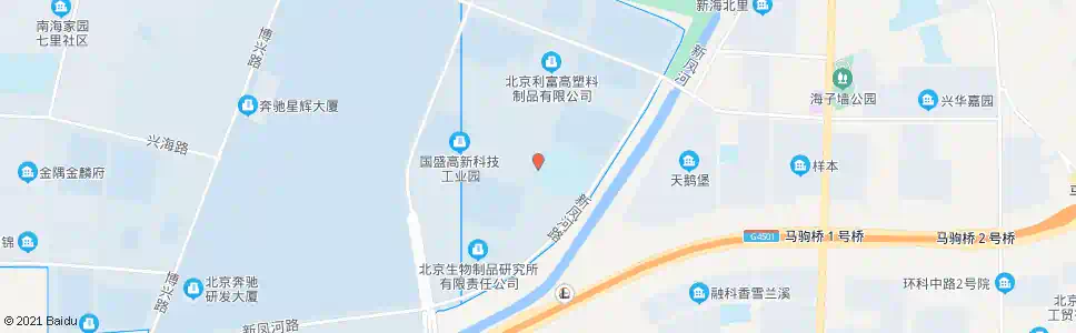 北京博兴一路中路_公交站地图_北京公交_妙搜公交查询2025
