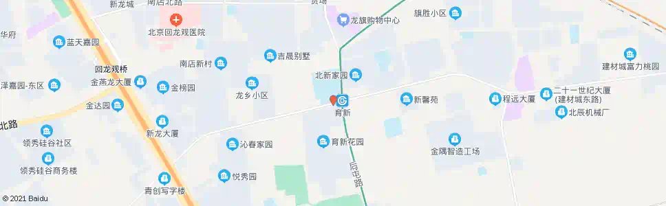 北京地铁育新站_公交站地图_北京公交_妙搜公交查询2025