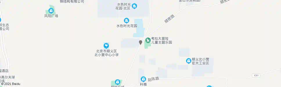 北京北小区_公交站地图_北京公交_妙搜公交查询2025