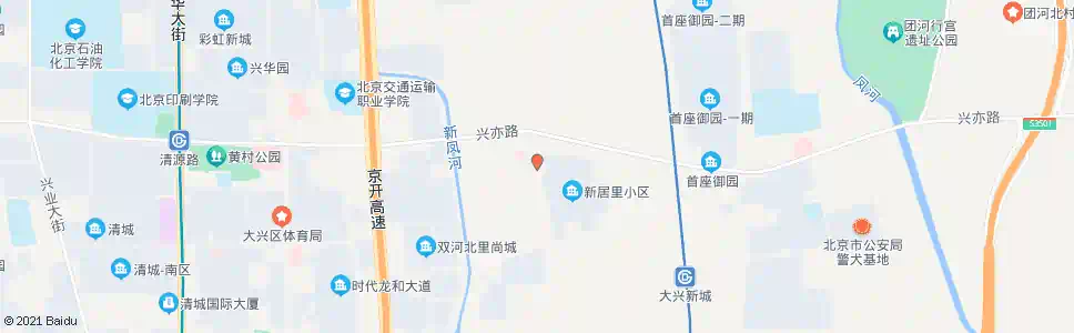 北京新居里北口_公交站地图_北京公交_妙搜公交查询2025
