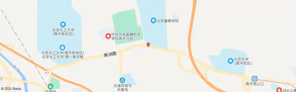 北京北京警察学院_公交站地图_北京公交_妙搜公交查询2025