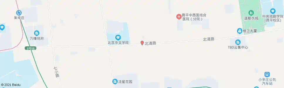 北京马连店北_公交站地图_北京公交_妙搜公交查询2025