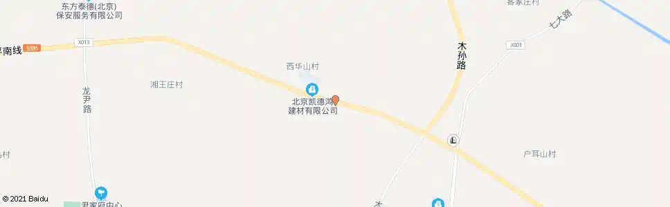 北京东华山_公交站地图_北京公交_妙搜公交查询2025