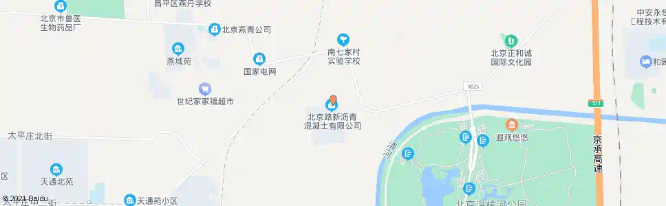北京路新沥青厂_公交站地图_北京公交_妙搜公交查询2025