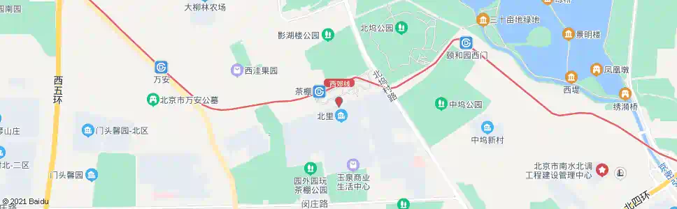 北京北坞嘉园_公交站地图_北京公交_妙搜公交查询2025