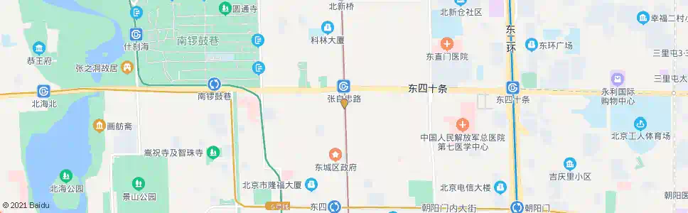 北京魏家胡同_公交站地图_北京公交_妙搜公交查询2025