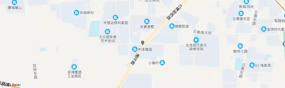 北京大稿新村_公交站地图_北京公交_妙搜公交查询2025