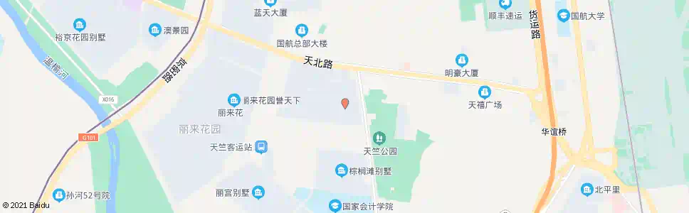 北京薛大人庄新村_公交站地图_北京公交_妙搜公交查询2025